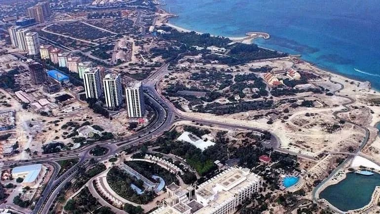 مقایسه تصویری جزیره قشم و کیش در خلیج فارس