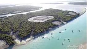 نمایی زیبا از قشم و جنگل حرا در سال ۲۰۲۶