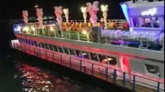 نمایی از جزیره قشم و لنج‌های سنتی در سال ۱۴۰۵