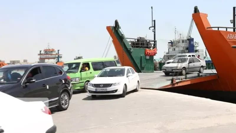 ساعت کار لندیگراف قشم در بندر پل