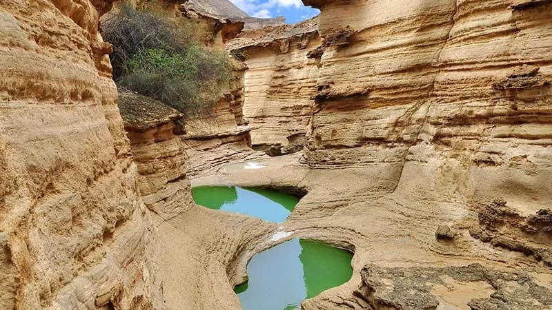 مقایسه دره ستارگان و تنگه چاهکوه قشم