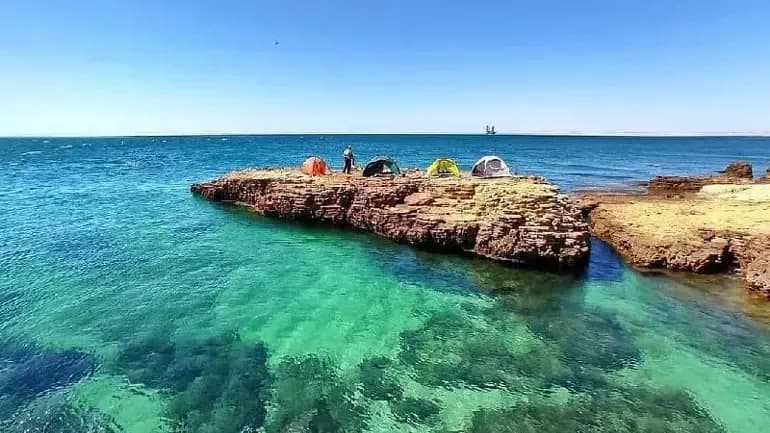 ثبت خاطرات در سواحل نیلگون قشم