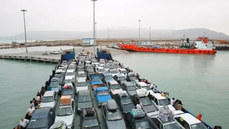 سفر به قشم با ماشین شخصی و عبور از دریا