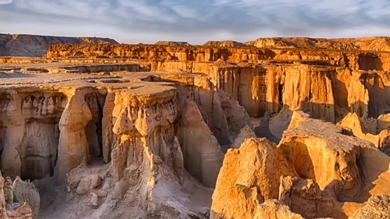 تابش شدید آفتاب در سواحل قشم