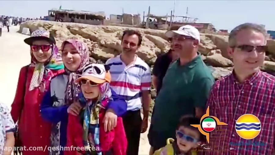 اسکله شیب دراز محل رفتن به جزیره هنگام شماره157