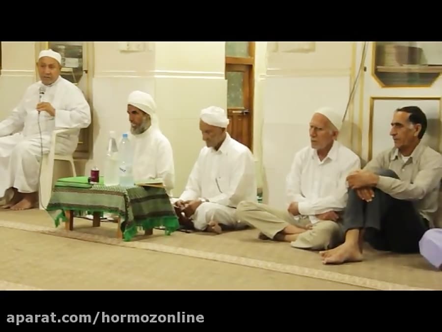 مولود خوانی اهل سنت قشم در شب نیمه شعبان