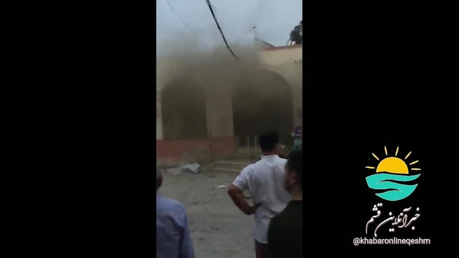 ️فیلم آتش سوزی بازار قدیم شهر درگهان