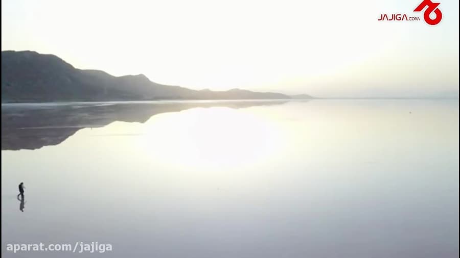 راه رفتن روی بزرگترین آینه دنیا در ایران