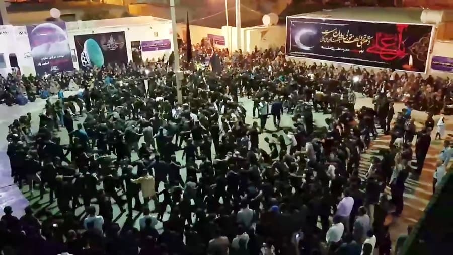 مراسم عزاداری شب ۲۱ ماه مبارک رمضان سال۹۷ مسجد امام علی ابن ابیطالب(ع)قشم