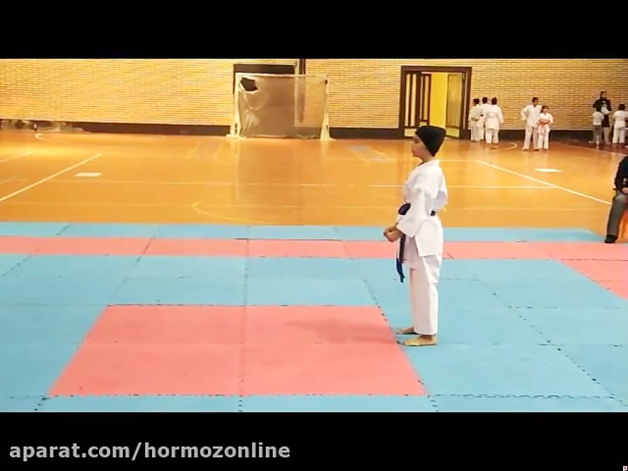 مسابقات کاراته شهرستان قشم جام شهید خلیل تختی نژاد