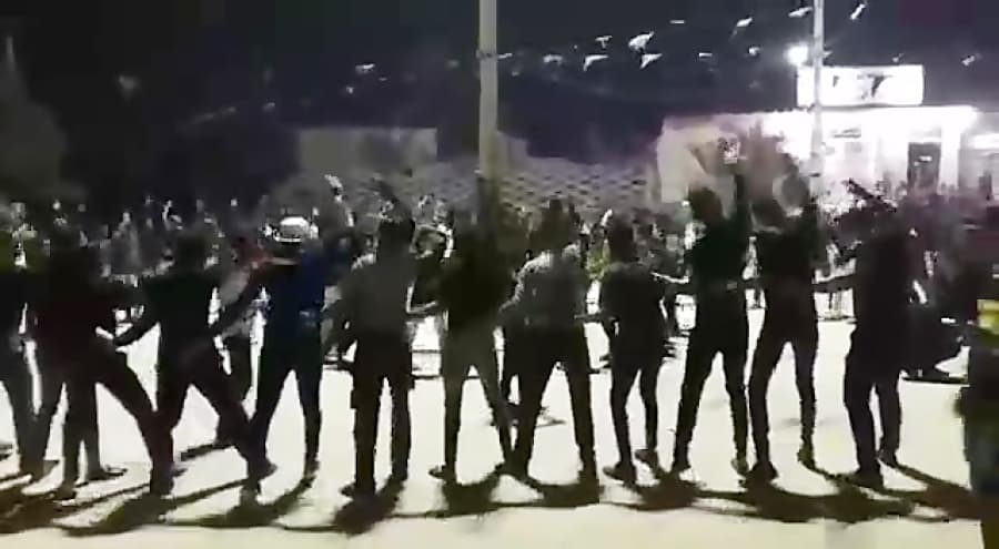 عزاداری شب سوم محرم سال۹۷ مسجد امام حسن (ع) قشم