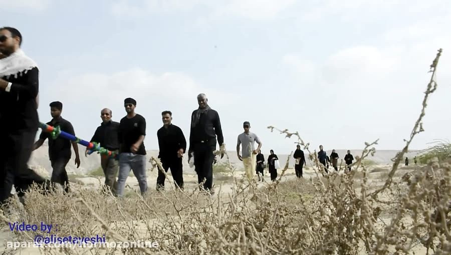 مراسم علم شمشیری جزیره قشم