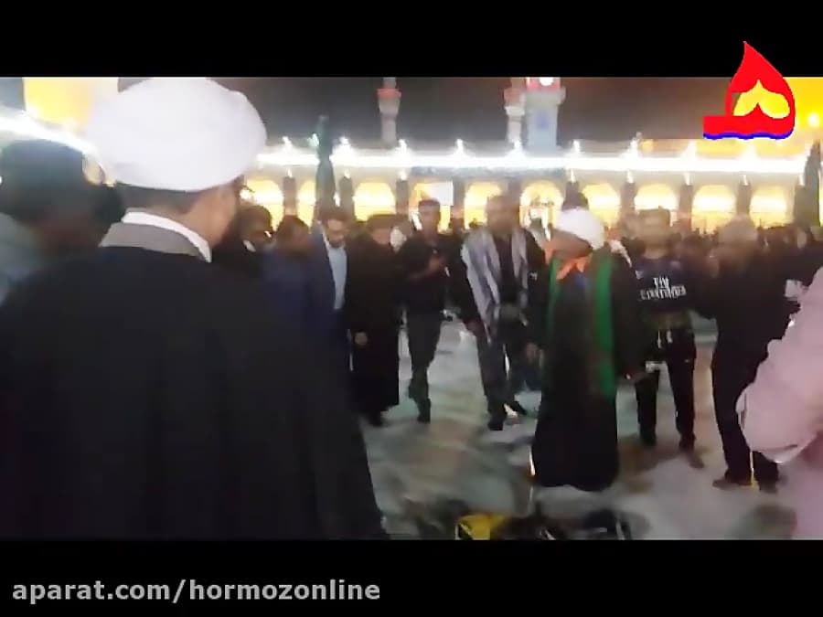 عزاداری قشمی ها در مسجد کوفه