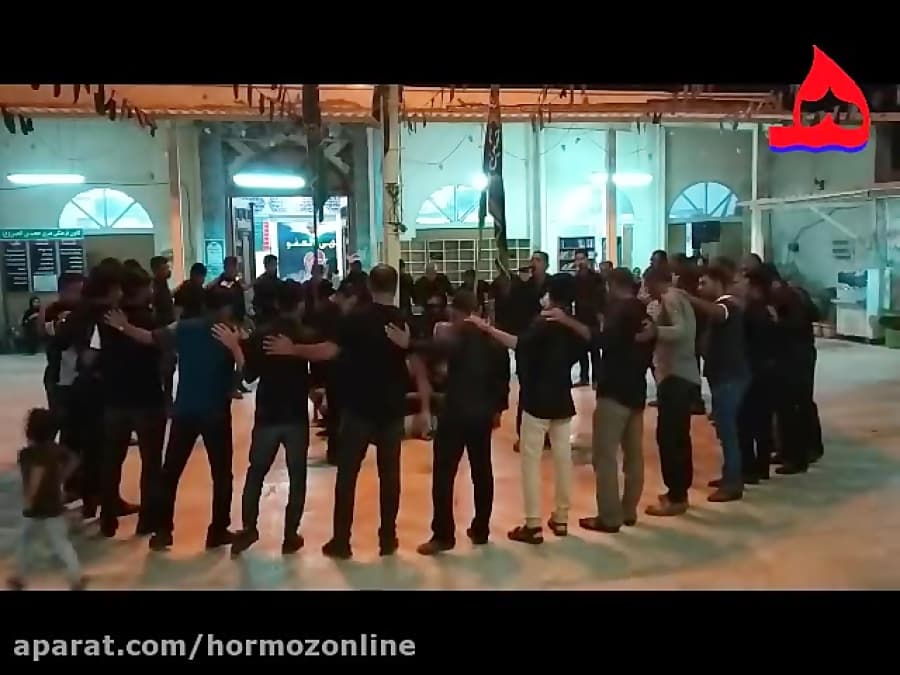 عزاداری شهادت امام علی مسجد صاحب الزمان قشم