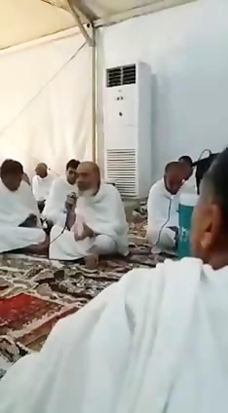 سخنرانی شیخ خطیبی در صحرای عرفات