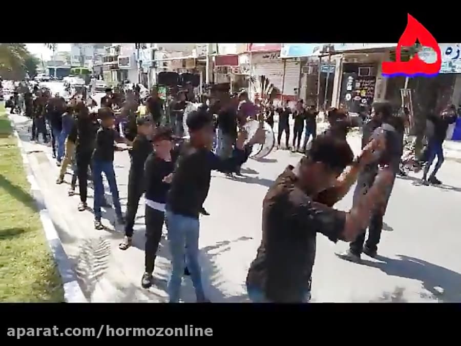 مراسم عزاداری روز تاسوعای حسینی در جزیره قشم