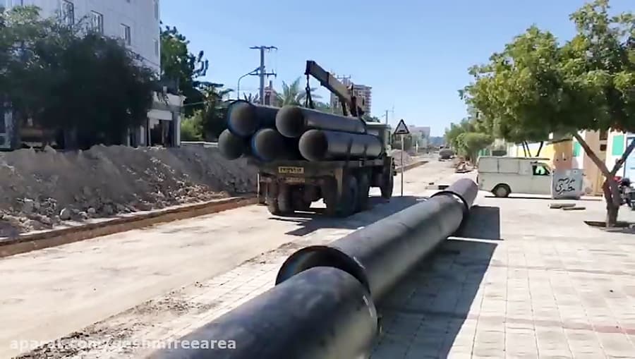 افزایش 200 درصدی ظرفیت انتقال آب در شهر قشم