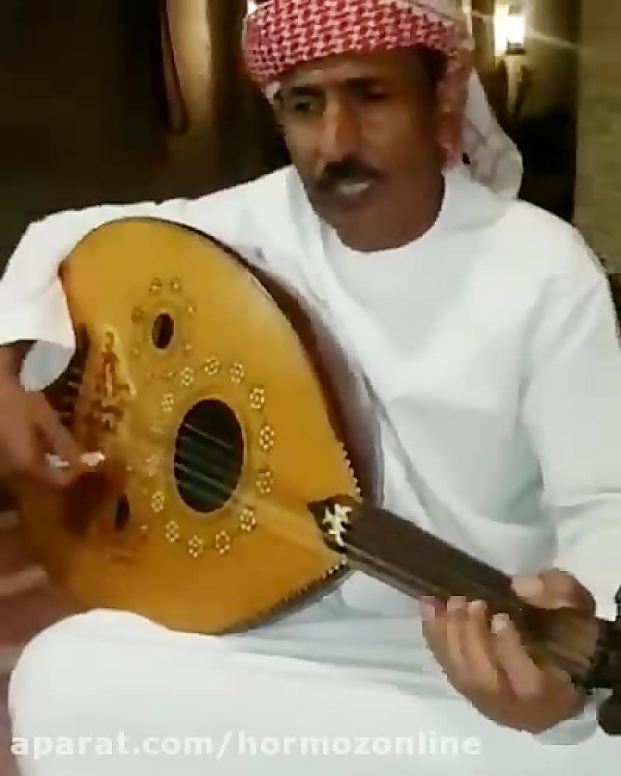 عود نوازی با موضوع کرونا