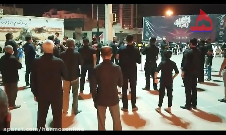 عزاداری شب تاسوعا  1399 جزیره قشم