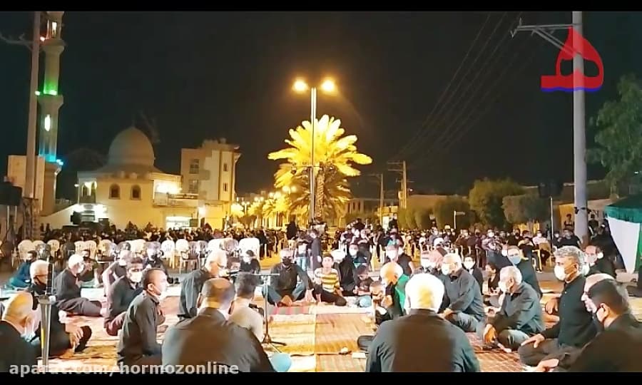 شب عاشورا 99 منبر بالای قشم