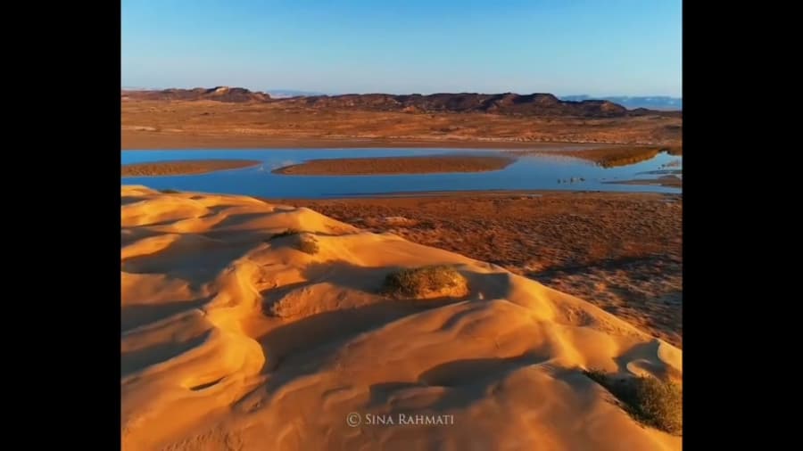 بندر تنگ؛ کویر و دریا در یک قاب