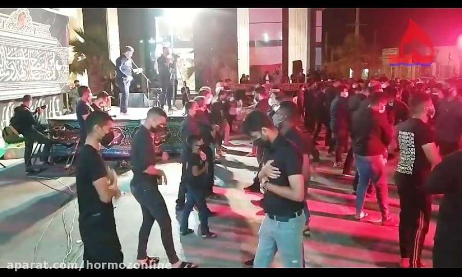 عزاداری شب عاشورا جزیره قشم