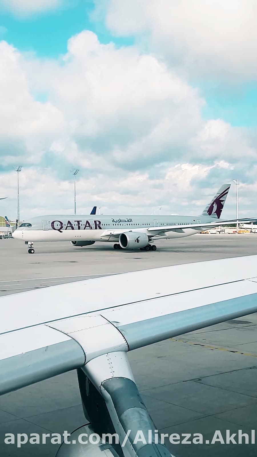 ایرباس ای 350 شرکت هواپیمایی قطر ایرویز، فرودگاه مونیخ || Munich Airport