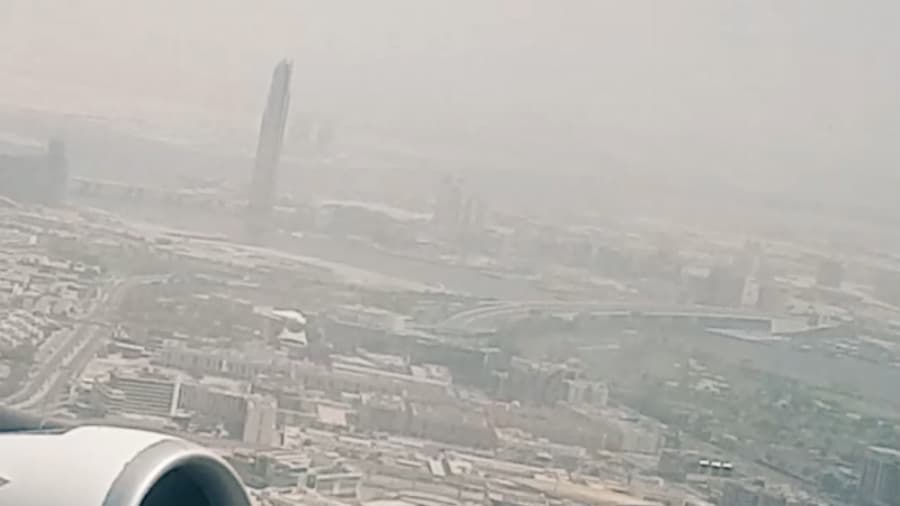 تیک آف از فرودگاه دوبی، امارات || Dubai Airport, DXB