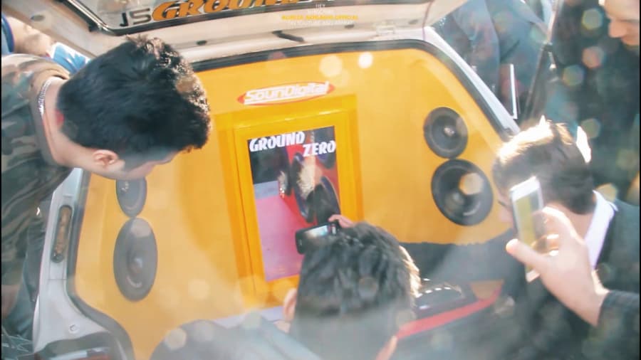 یه سیستم خفن روی ماشین پراید، نمایشگاه بین المللی تهران || Tehran Exhibition