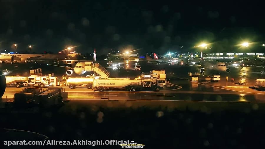 فرودگاه آتاترک استانبول، نمای رمپ فرودگاهی || ATATURK AIRPORT