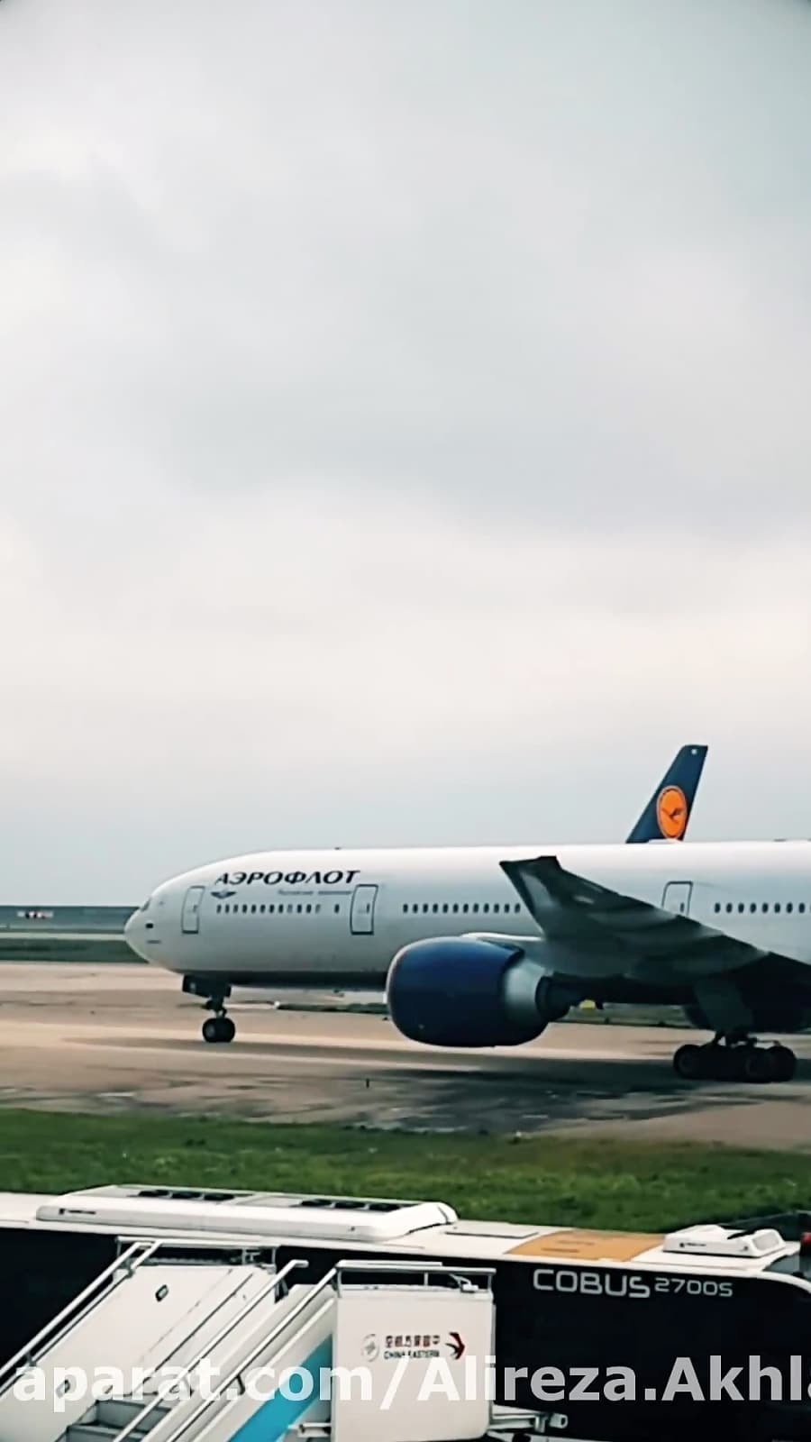 ایرباس 380 شرکت هواپیمایی لوفتانزا، فرودگاه پودانگ شانگهای || Lufthansa