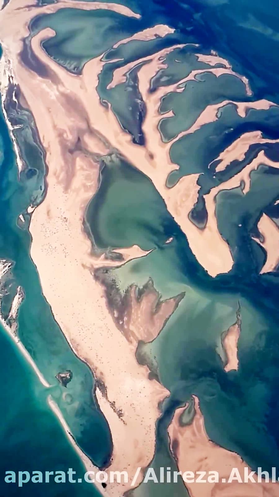 تیک آف هواپیما و امارات متحده عربی از بالا || UAE from Above