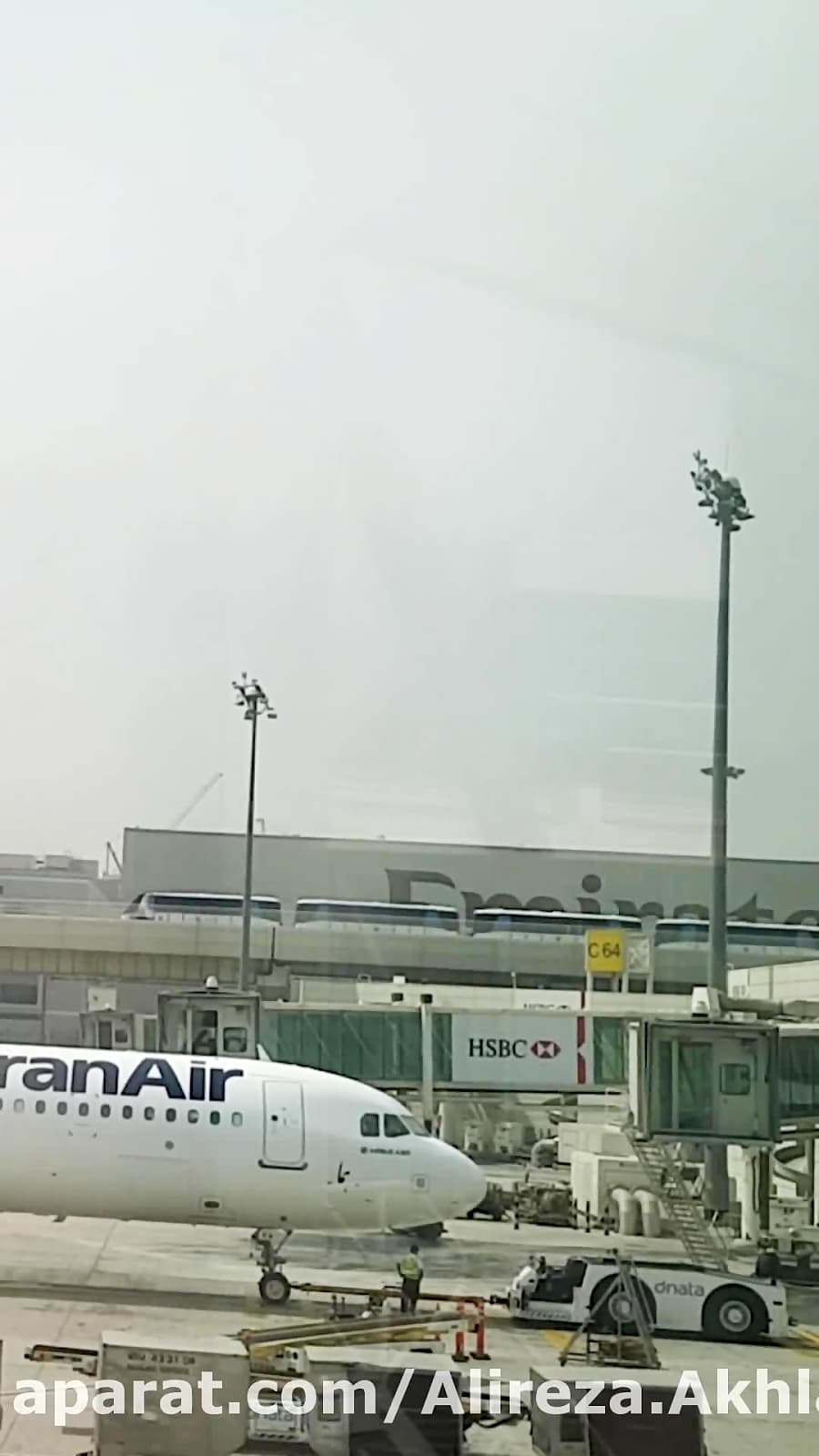 ایرباس 321 هواپیمایی ایران ایر، فرودگاه دوبی || Dubai Airport, IRAN AIR