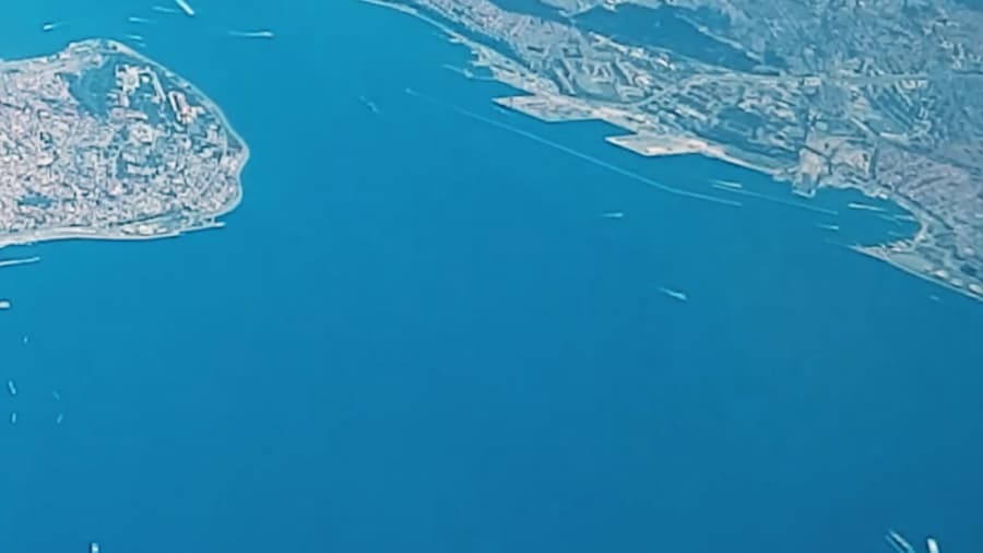 شهر استانبول از بالا، پرواز هواپیمایی ماهان || Istanbul City from Above