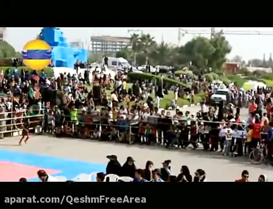 برگزاری همایش پیاده روی خانواده در روزملی خلیج فارس/قشم