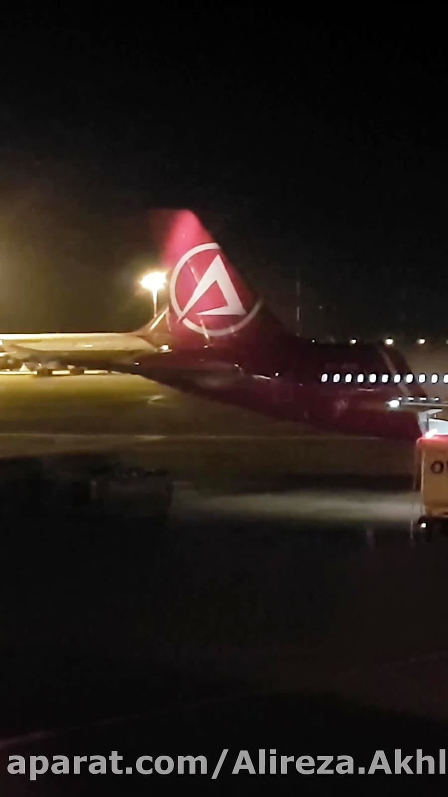 هواپیمایی اطلس گلوبال ترکیه در فرودگاه امام خمینی تهران || Atlas Global