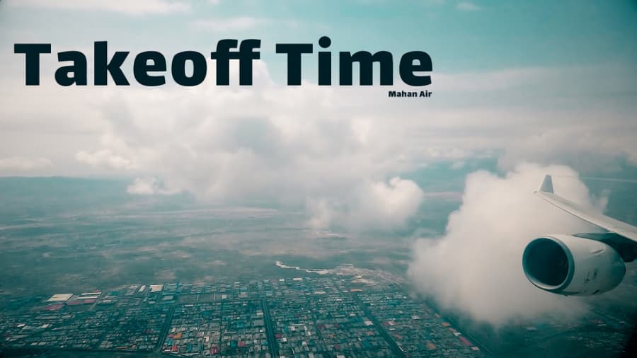 تیک آف ایرباس سیصد و چهل شرکت هواپیمایی ماهان، فرودگاه امام خمینی // Mahan Air