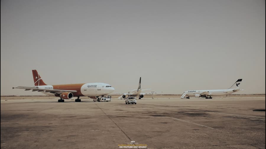 فرودگاه بین المللی امام خمینی تهران ((رمپ فرودگاهی)) // IKA Airport, Tehran