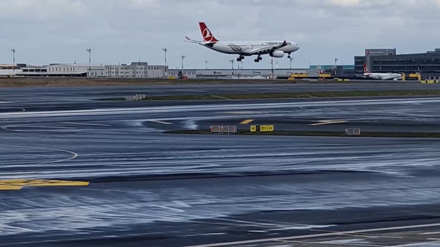 ویدیو گرافی از فرود هواپیماها، فرودگاه استانبول ترکیه // Istanbul Airport