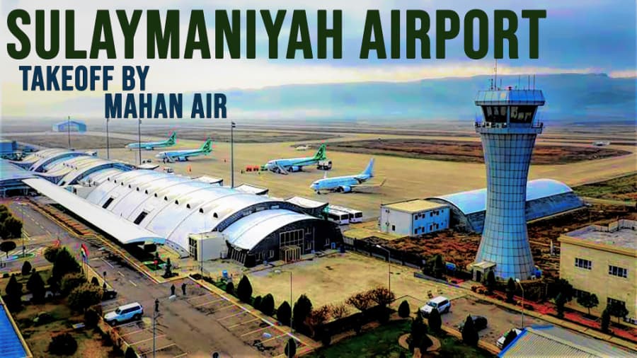 تجربه پروازی، تهران سلیمانیه تهران // Slolaymaniyah Airport and City