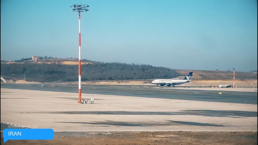پرواز استانبول به تهران // Flight Istanbul to Tehran