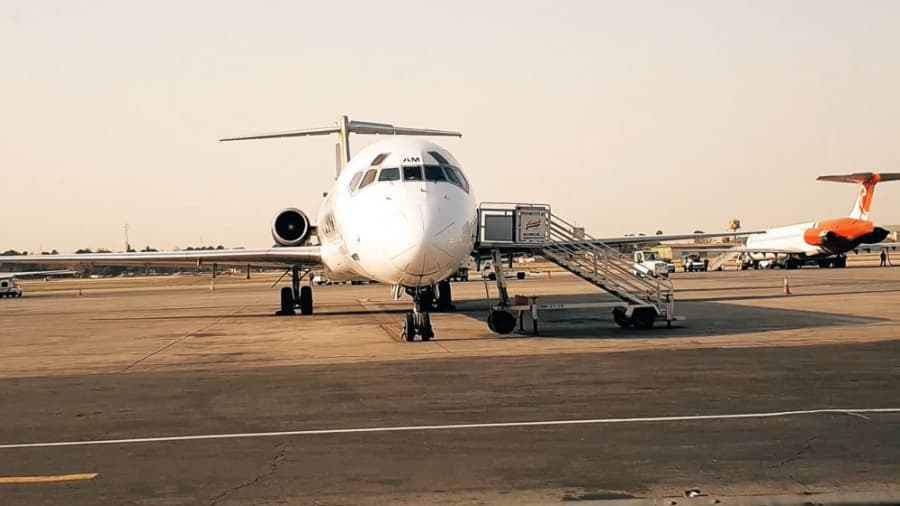 رمپ فرودگاهی فرودگاه مهرآباد تهران // Tehran Mehrabad Airport, TEH