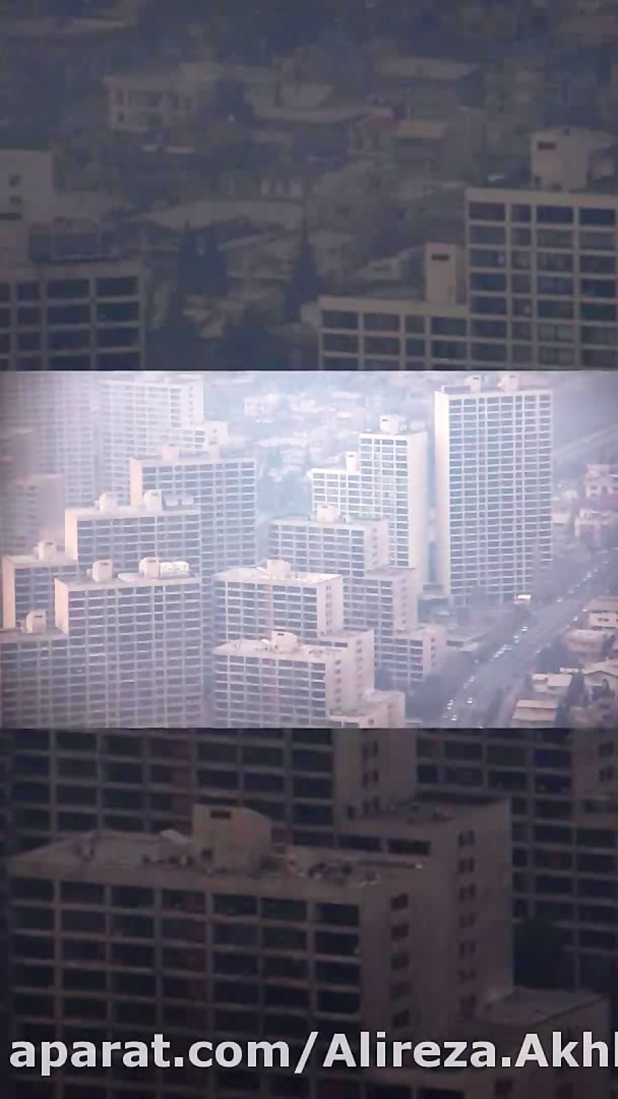 تهران از بالای برج میلاد