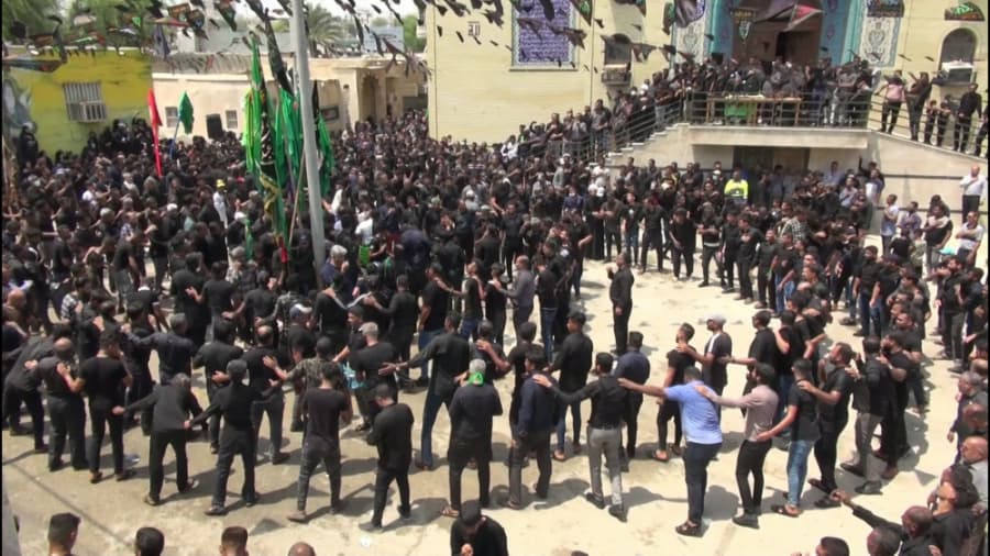 مراسم عزاداری روز تاسوعا ۱۴۰۱ جزیره قشم