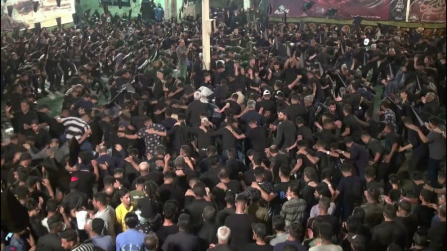 عزاداری شب عاشورا جزیره قشم محرم 1401