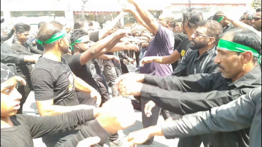 عزاداری روز عاشورا جزیره قشم