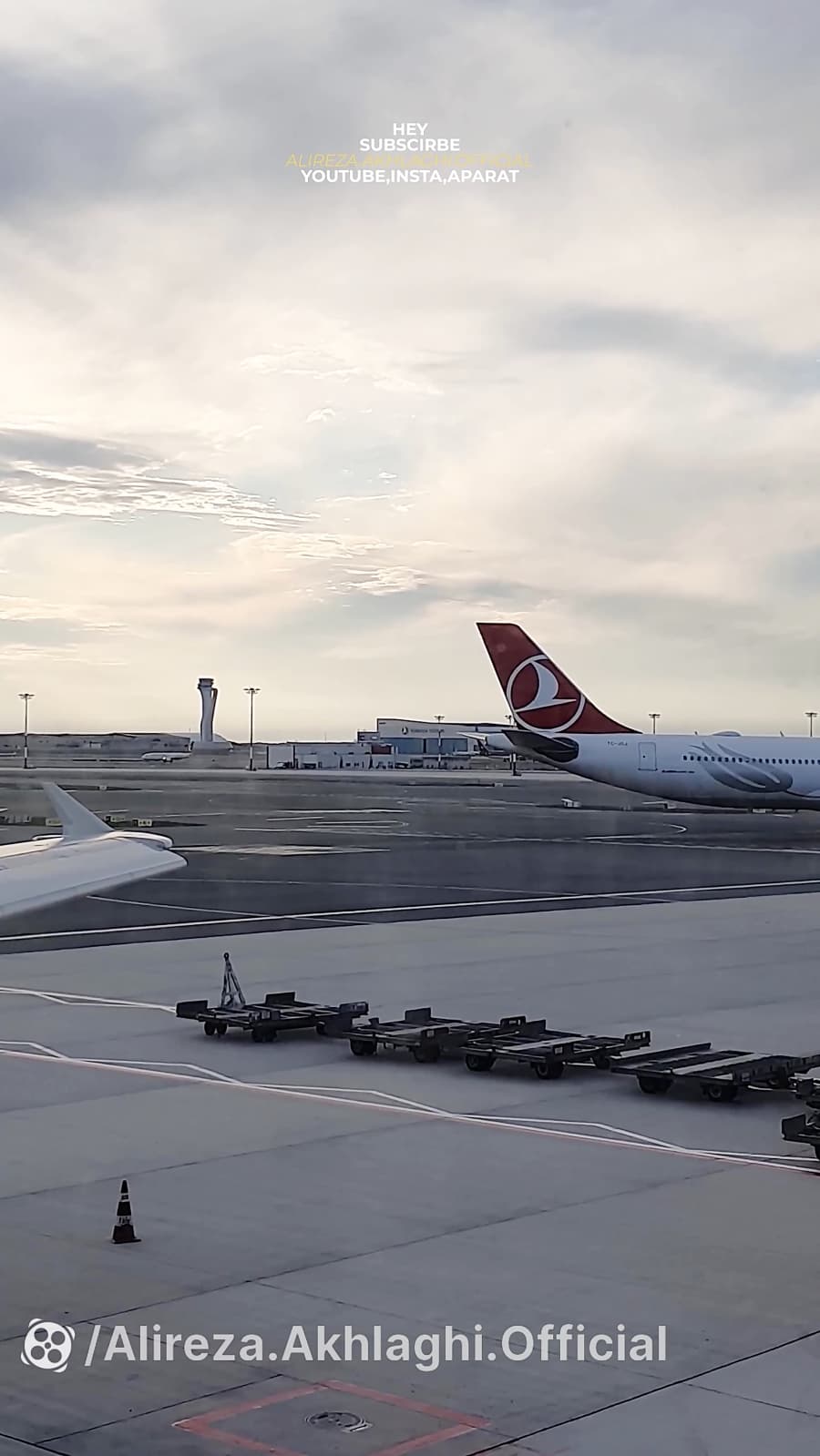 فرودگاه امام خمینی تهران و فرودگاه استانبول