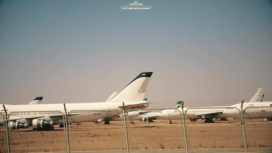 محل نگهداری هواپیماهای بازنشسته، فرودگاه امام خمینی تهران