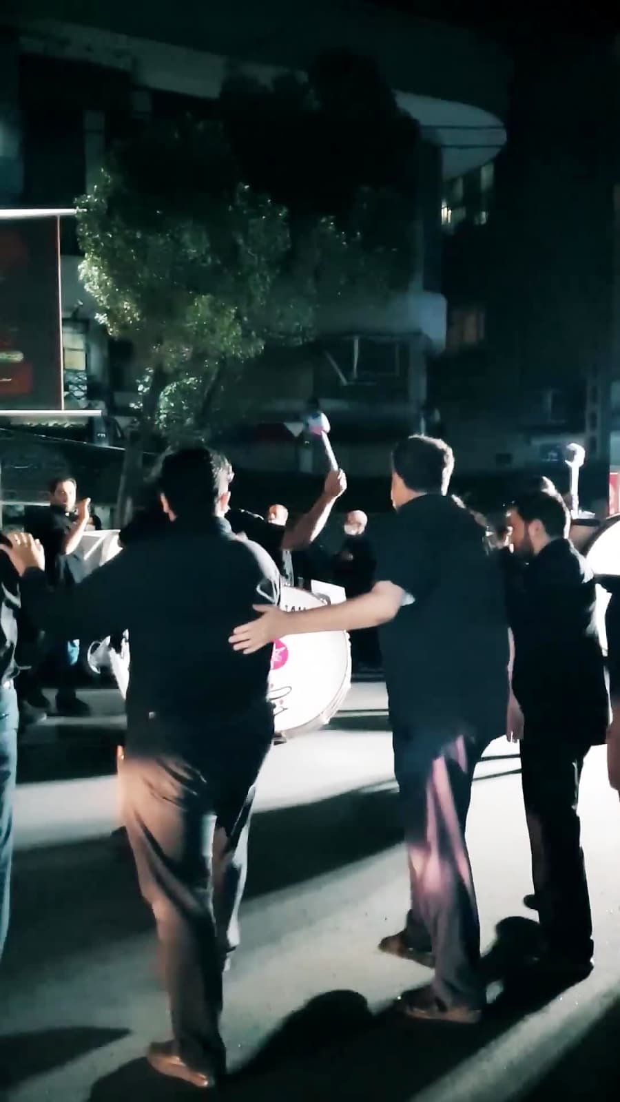 حسینیه خامنه ای ها، خیابان قصرالدشت تهران، محرم در ایران 1401