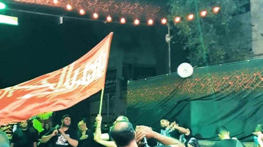 هیئت روضه العباس، خیابان قصرالدشت تهران، محرم در ایران 1401